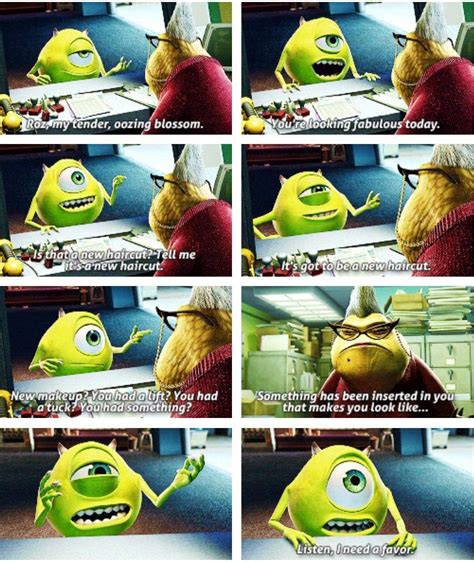 roz saying mike wazowski.